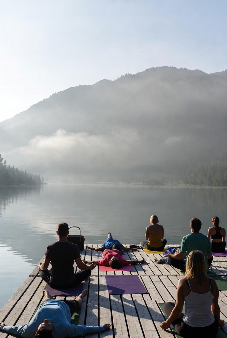 Checklist visual of small movement tasks for one day